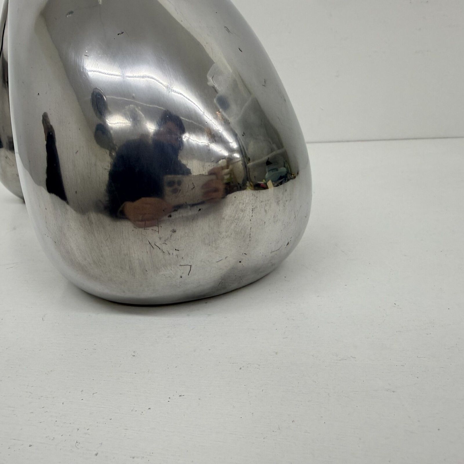 Biomorphic Sculpture Object In Aluminum By Eva & Peter Moritz For Ikea, 1980 photo buy