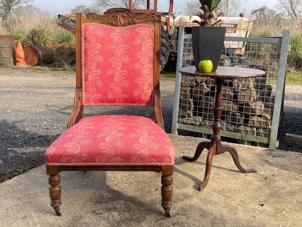 A Charming Art Nouveau Low Chair photo buy
