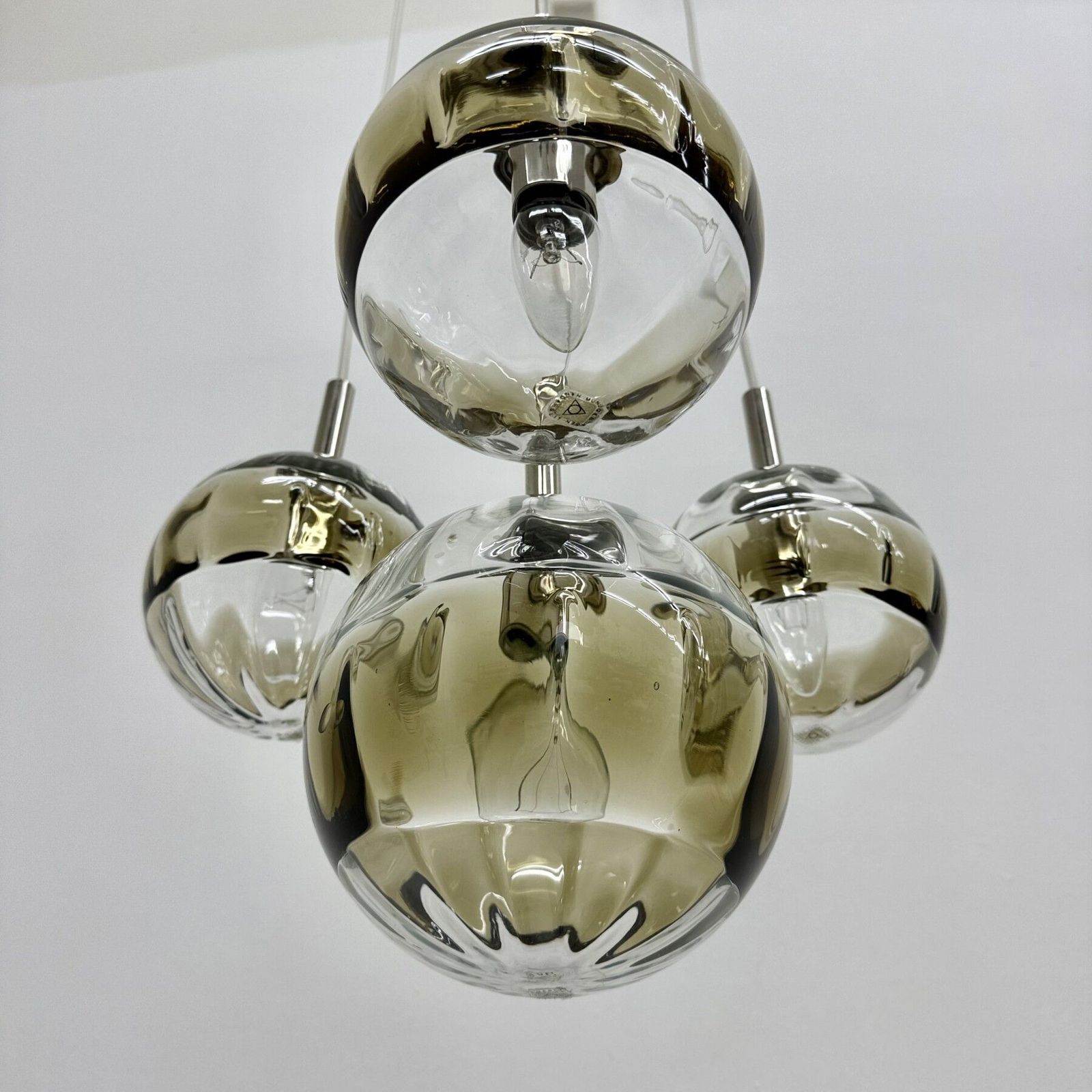 Mid Century Design Murano Glazen Cascade Hanglamp, Jaren 1970, Italië photo 1340.0