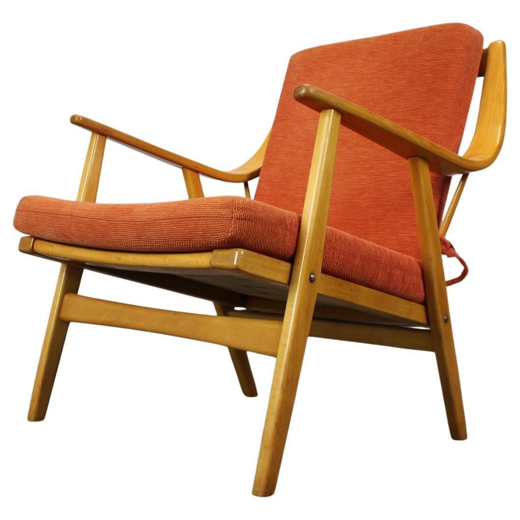 Ton Bentwood Beech Armchair, Czechoslovakia, 1970s