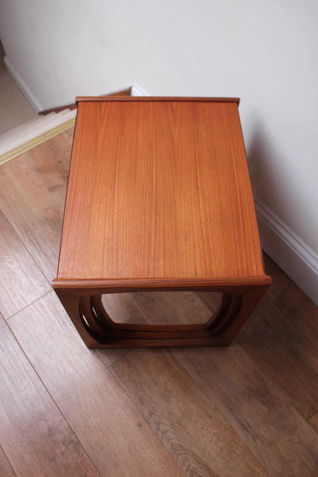 Vintage G Plan Restored Quadrille Teak Nest Of Tables photo vintage