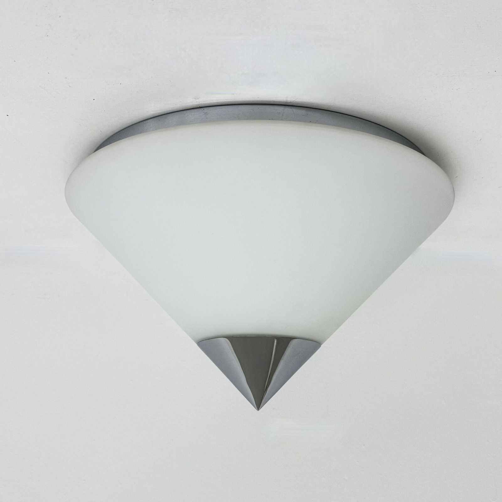 Limburg Glashütte Wall Ceiling Lamp Flush Mount , 1970’s photo vinterior