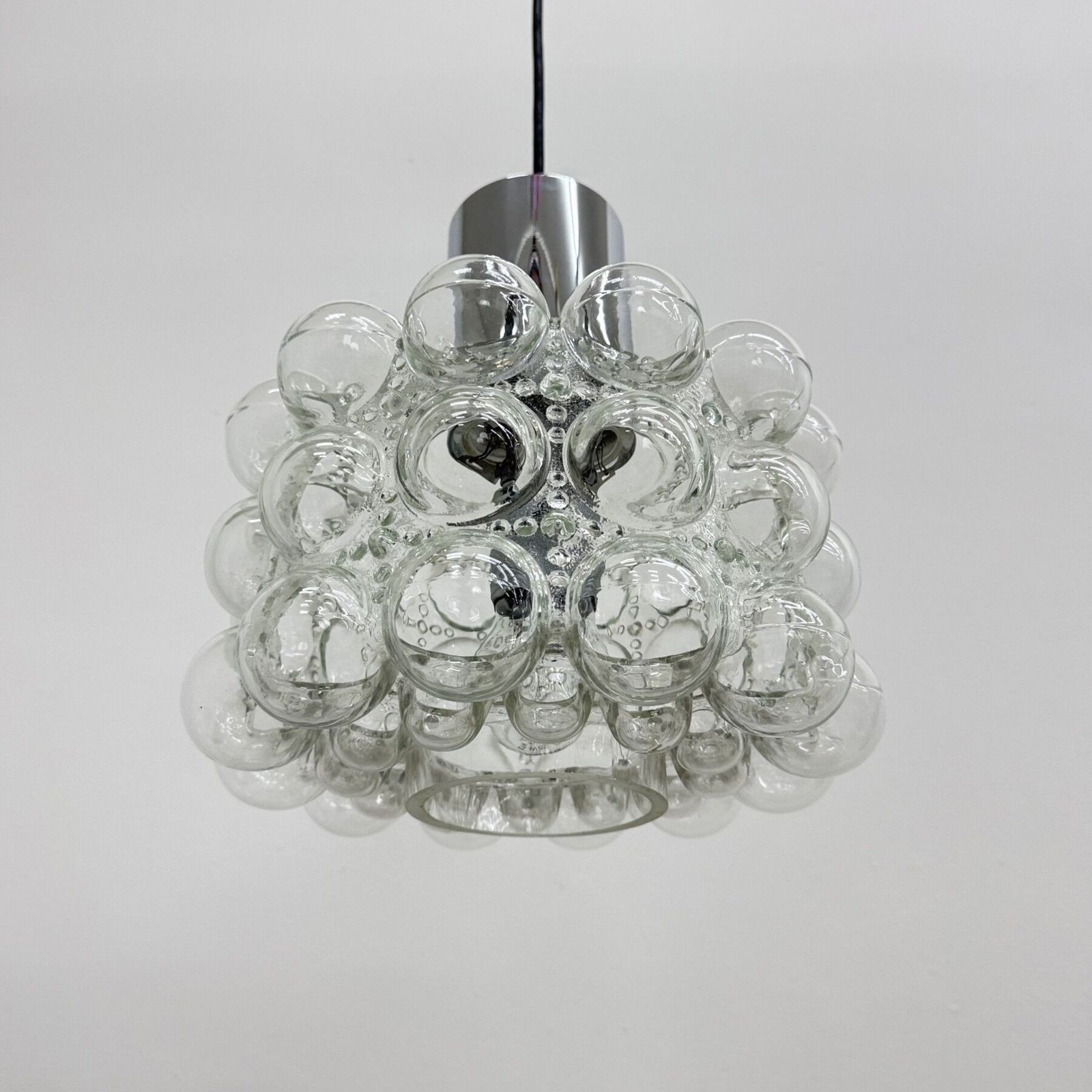 Large Bubble Glass Pendant By Helena Tynell For Limburg, Germany, 1970s photo furniture