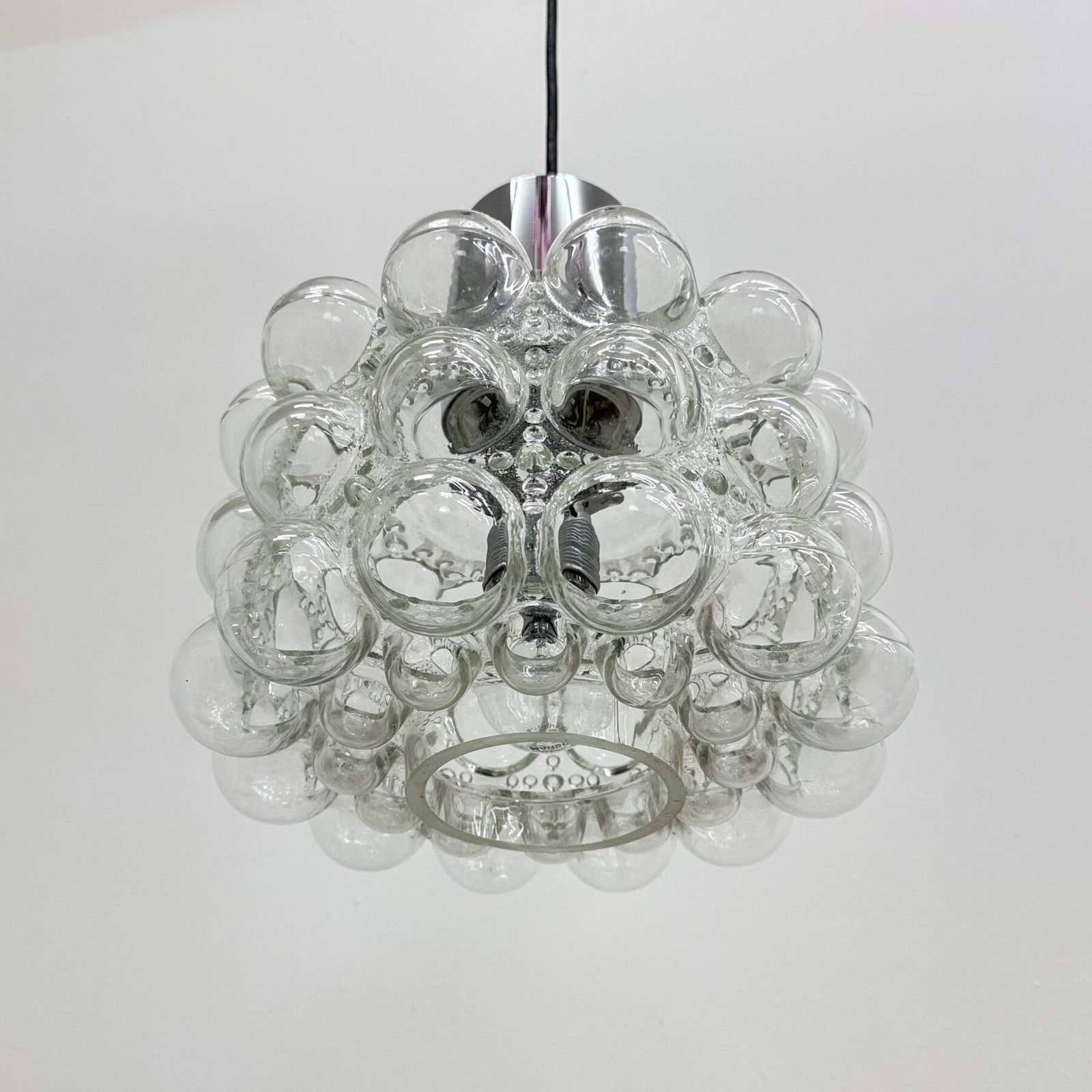 Grote Bubble Glass Hanglamp Van Helena Tynell Voor Limburg, Duitsland, Jaren 1970 photo buy