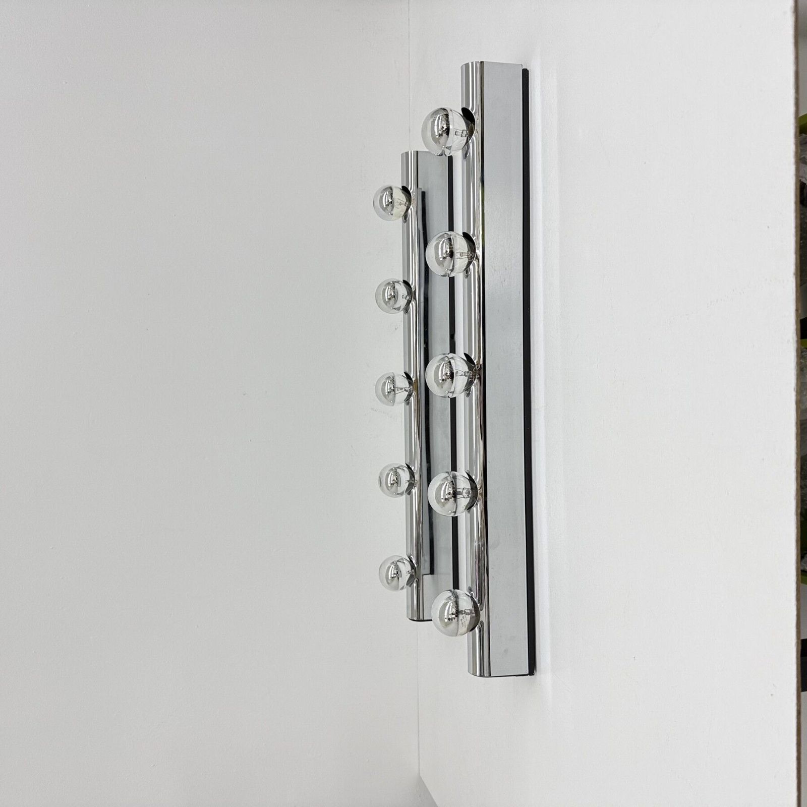 Set Of 2 Targetti Sankey Chrome Wall Lamps , 1970s photo furniture