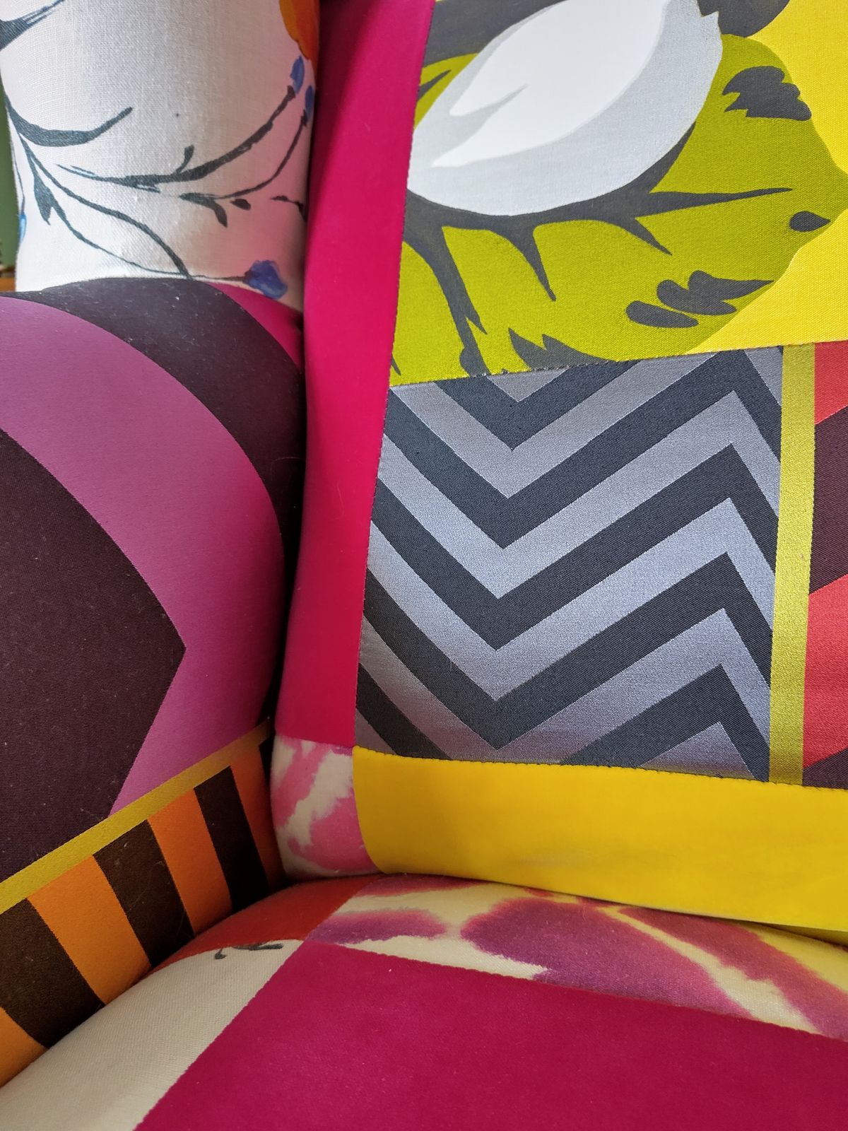 Bespoke Squint London Wingback Armchair In Designers Guild Fabrics – One Off Commission photo buy