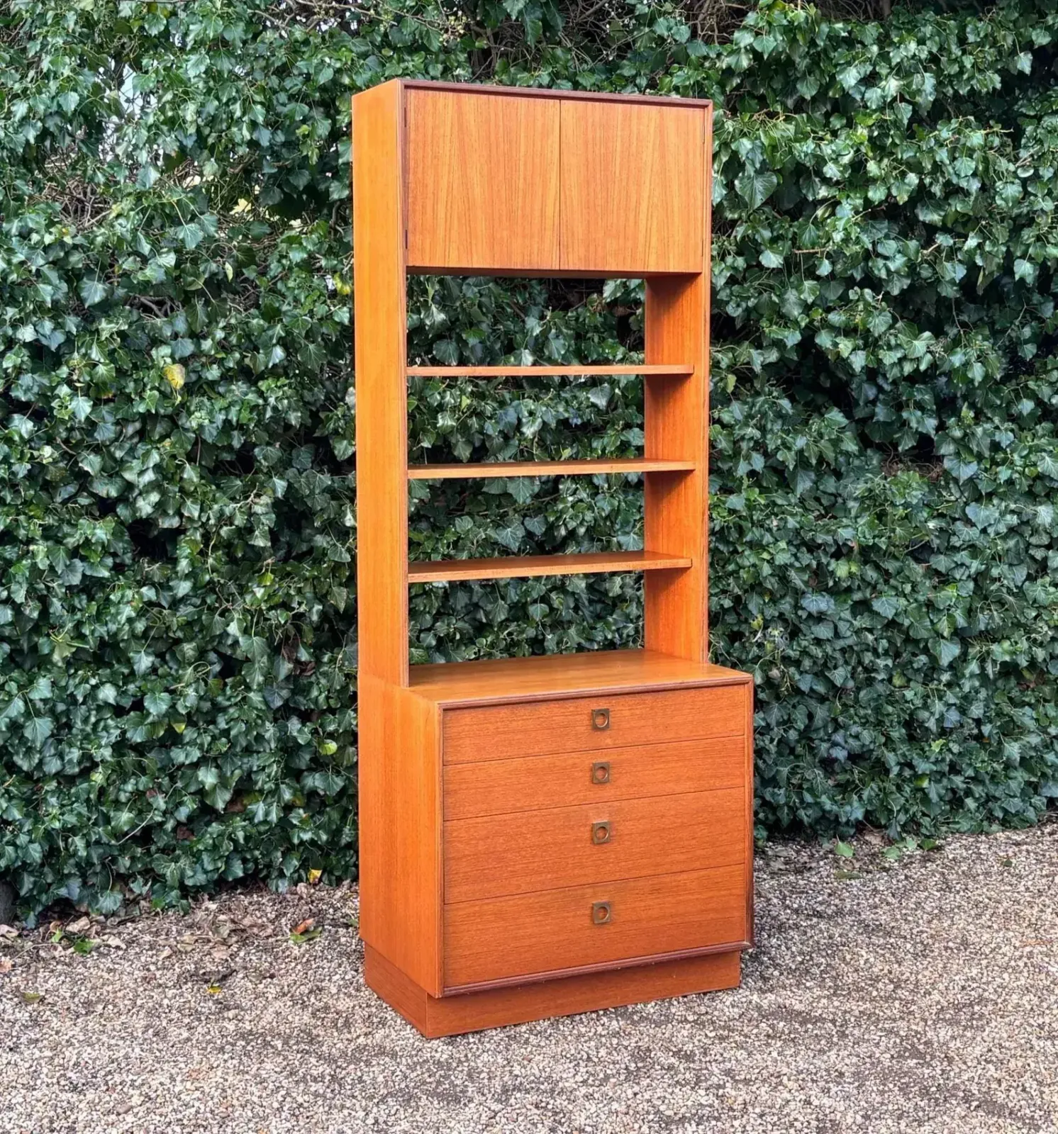 Vintage G Plan ‘Form Five’ Wall Unit Cabinet photo furniture