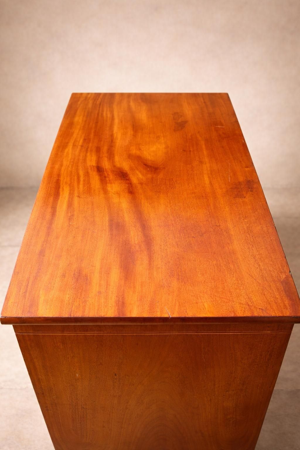 Elegant Late Georgian Mahogany Chest Of Drawers With Inlaid Detail, C.1820–1840 photo 1695.0