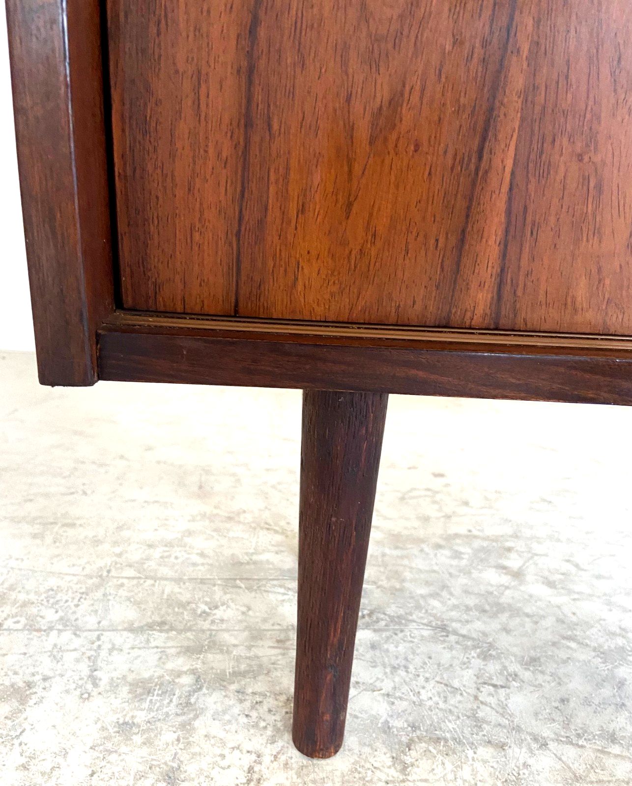 photo furniture Danish Retro Vintage Bookcase In Rosewood With Sliding Doors 1960,S