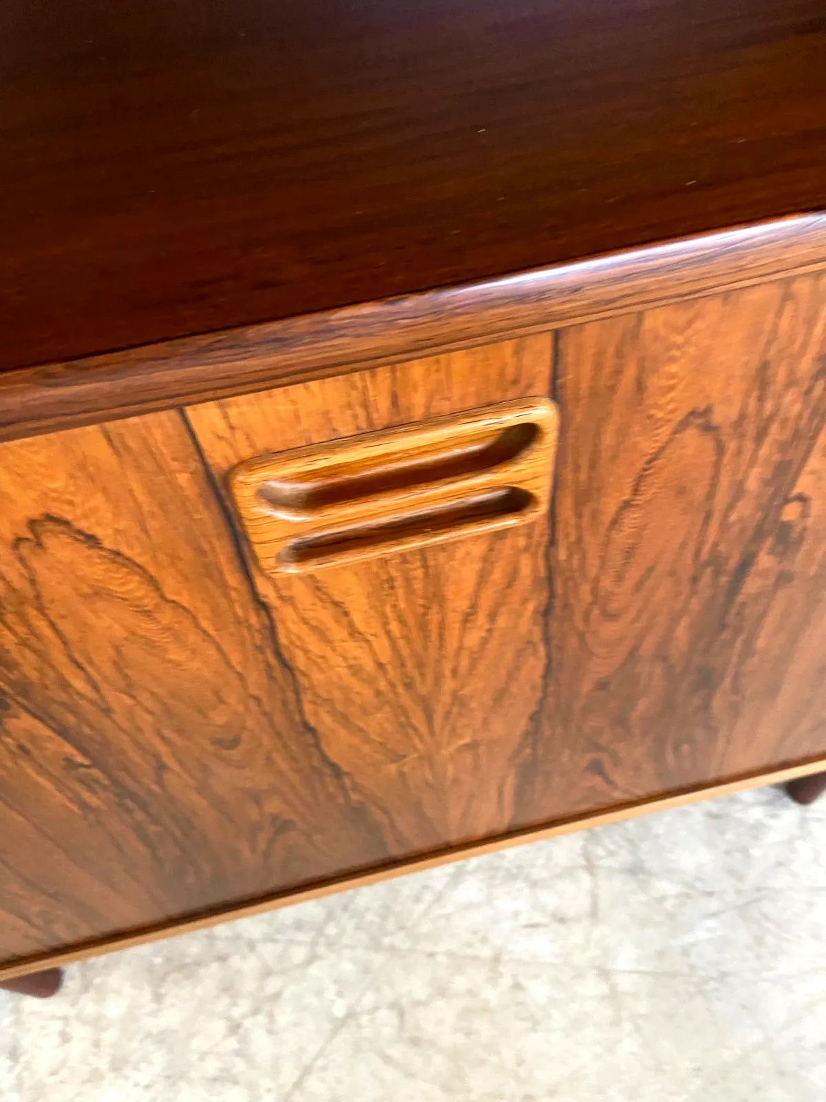 Danish Retro Vintage Bookcase In Rosewood  1960,S photo buy