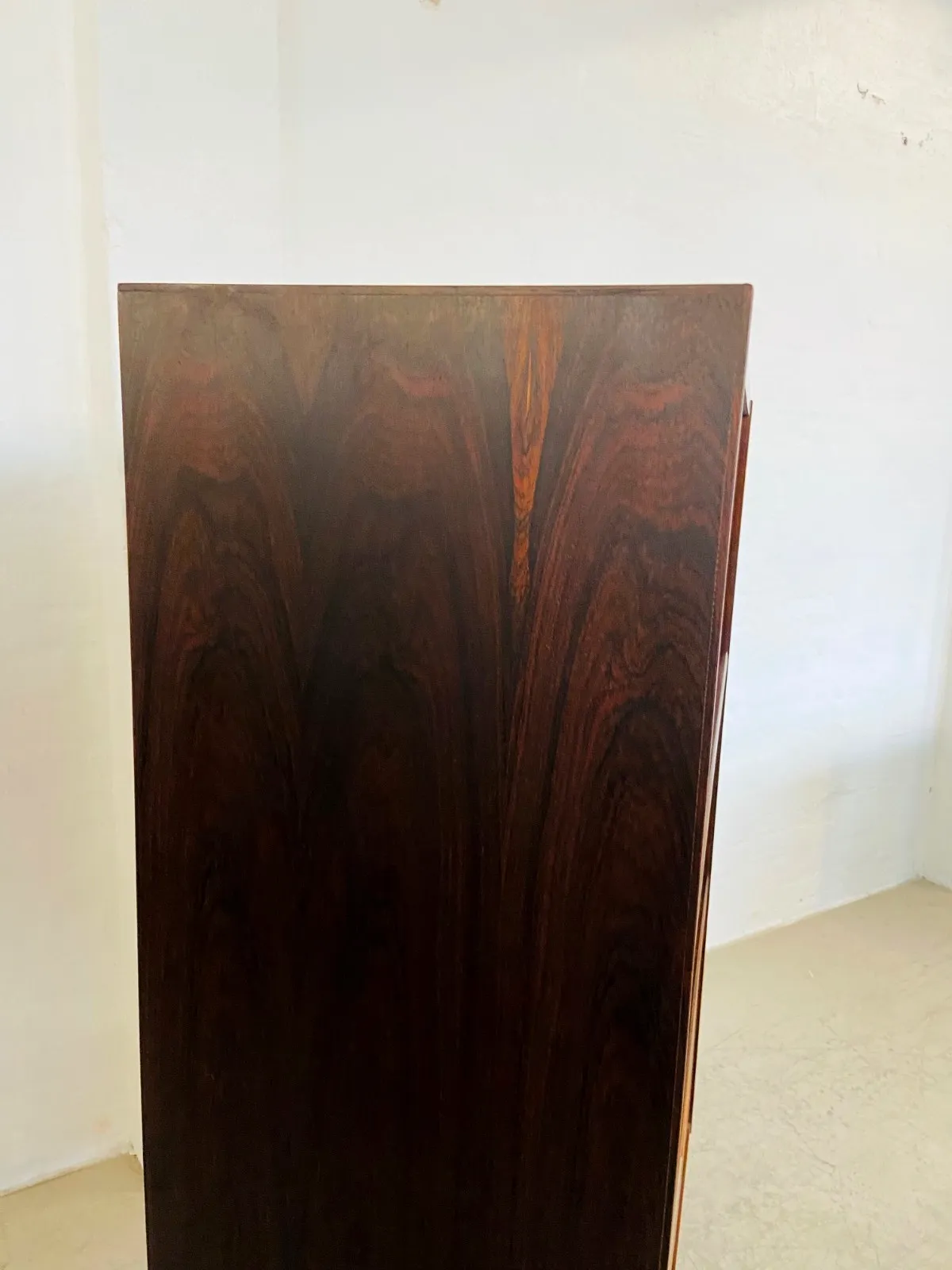 Furniture Danish Retro Vintage Bookcase In Rosewood  1960,S photo