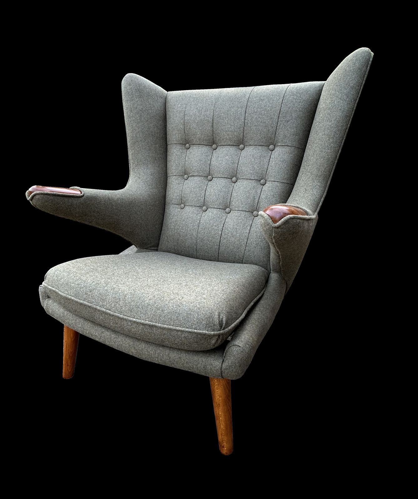 Papa Bear Chair By Hans J Wegner For A.P.Stolen photo vinterior