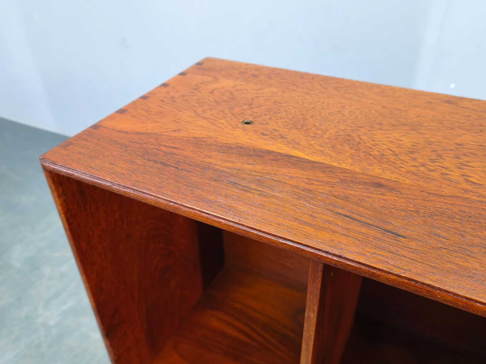 Mogens Koch Teak Wall Shelf For Rud Rasmussen, Denmark, 1960s photo vintage