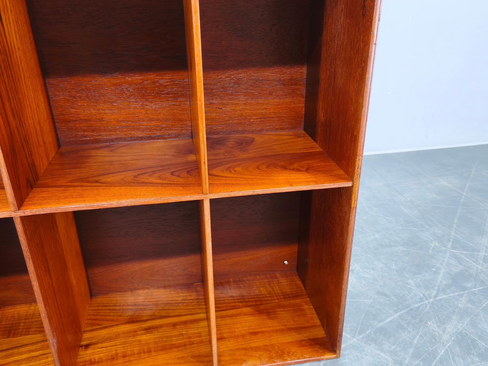 photo for sale Mogens Koch Teak Wall Shelf For Rud Rasmussen, Denmark, 1960s