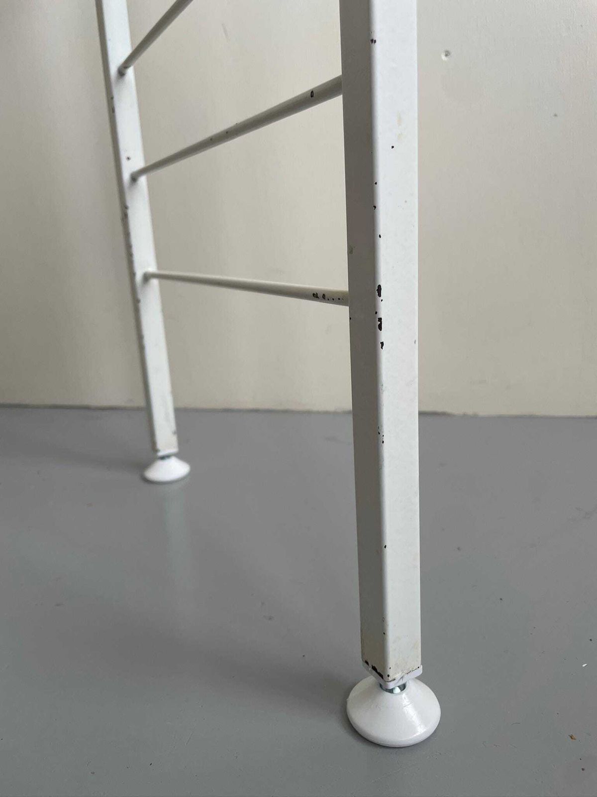 200cm X 35cm White Staples Ladderax Ladder 2 Feet Room Divider (16a) photo vintage