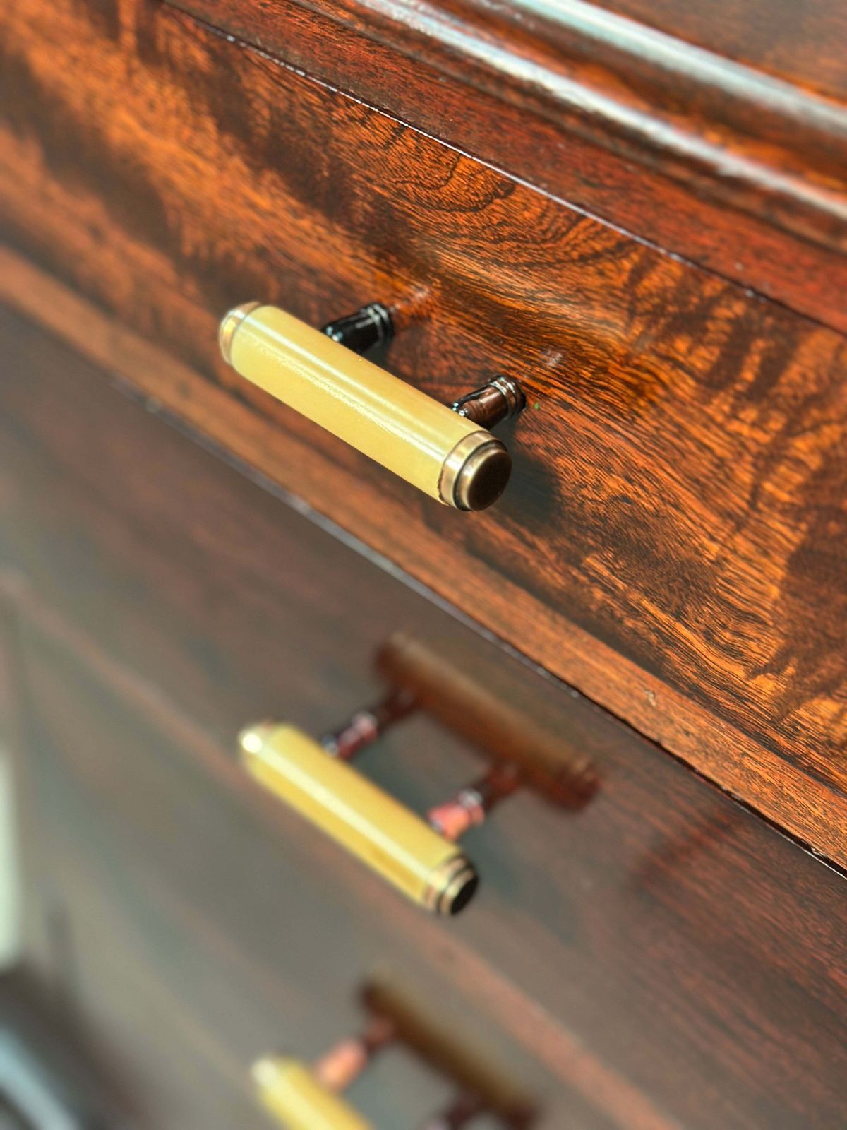 Shapely Art Deco Chest Of Drawers photo 607.0