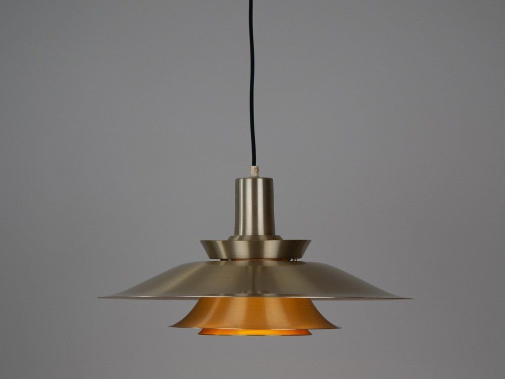 Vintage Danish Pendant Lamp By Bent Nordsted For Lyskær Lighting, 1980s photo 450.0