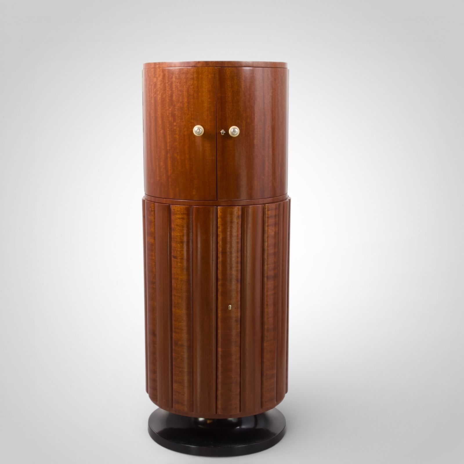 Art Deco Rocket Cocktail Cabinet Dry Bar English Circa 1936.
