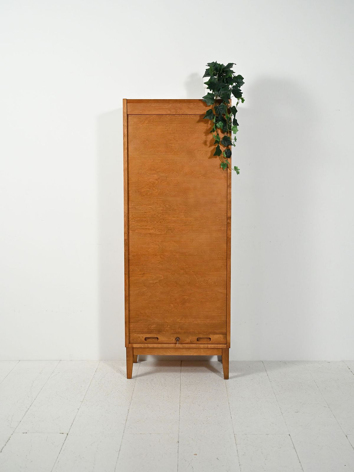 Scandinavian Filing Cabinet With Vertical Shutter, 1963
