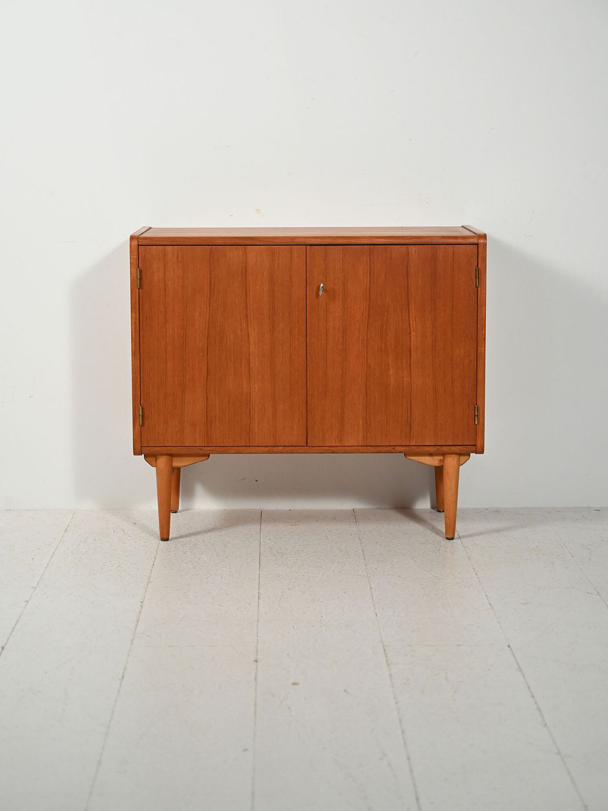 Scandinavian Sonett Teak And Oak Cabinet, 1960s photo furniture