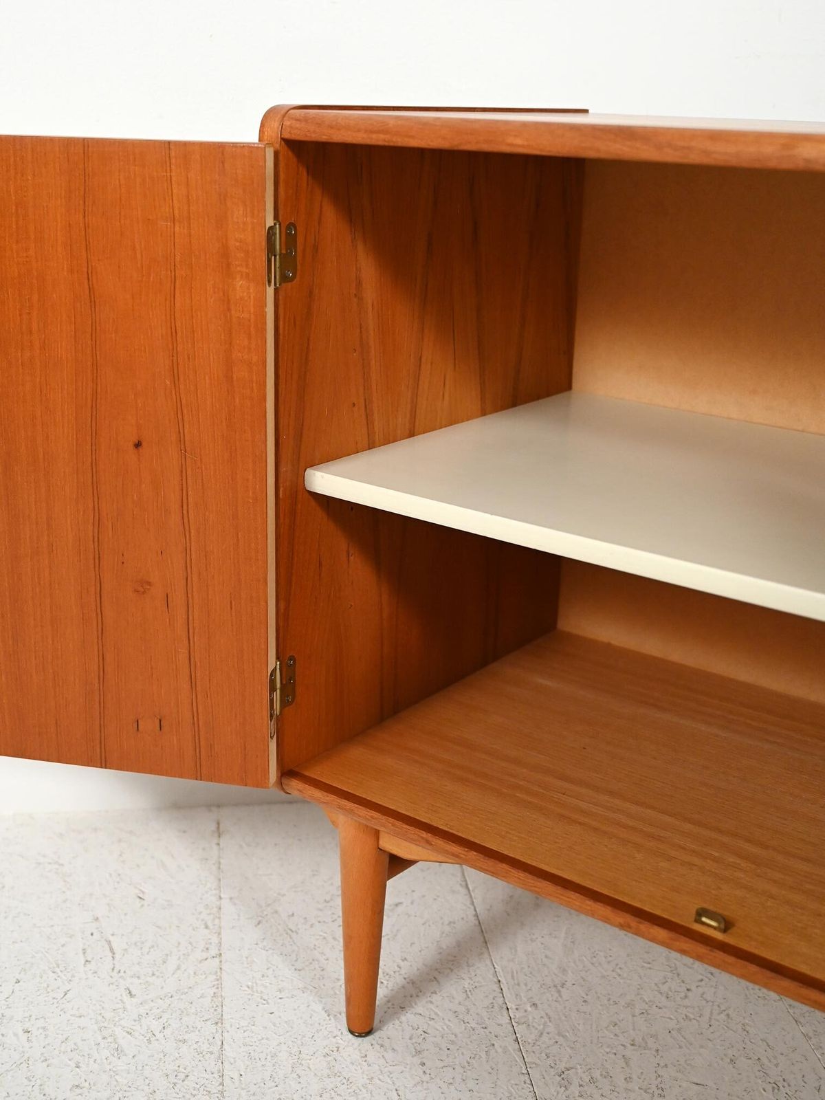Scandinavian Sonett Teak And Oak Cabinet, 1960s photo buy