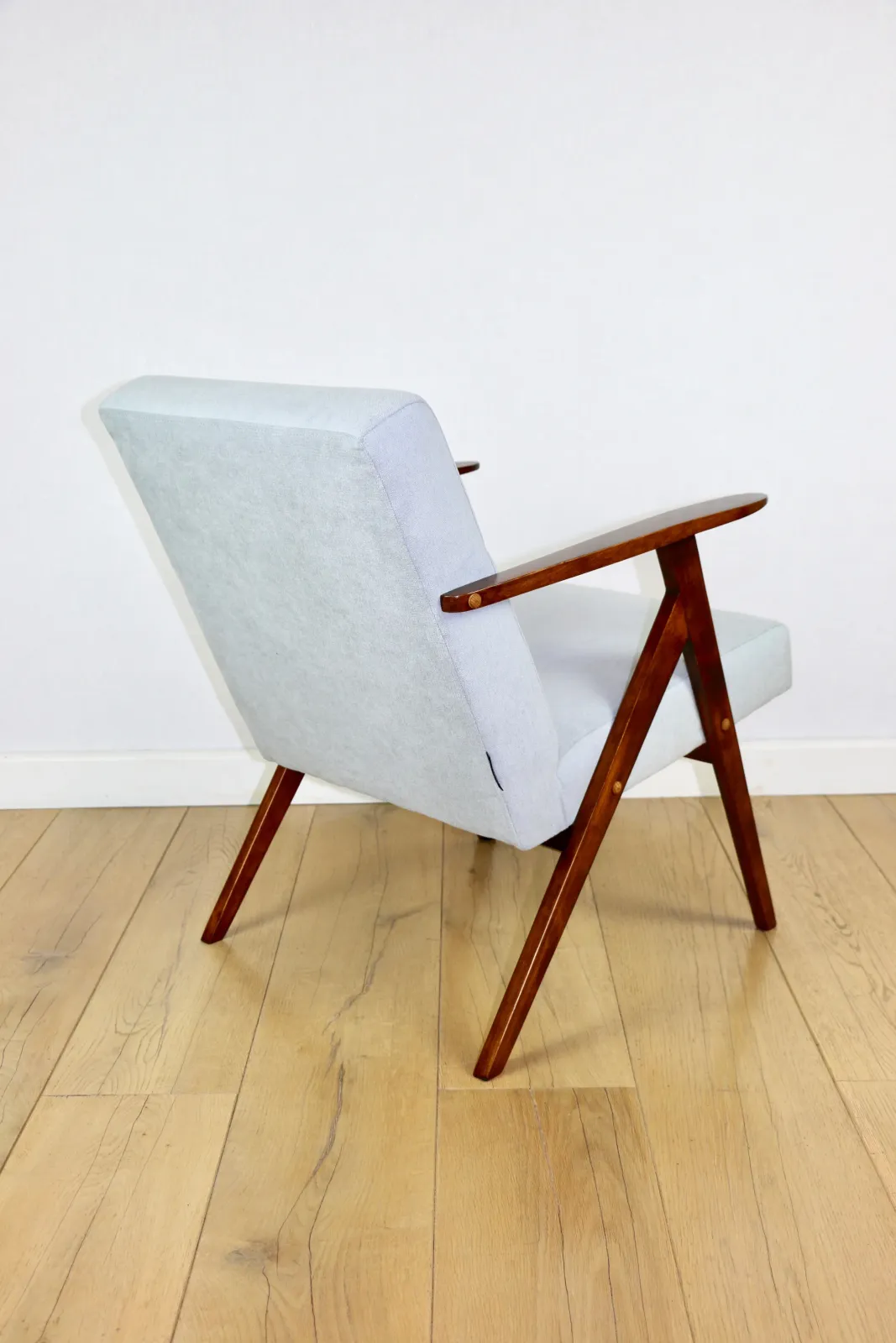photo for sale Vintage Armchair Like Var Blue Turquoise   2 Pieces Available