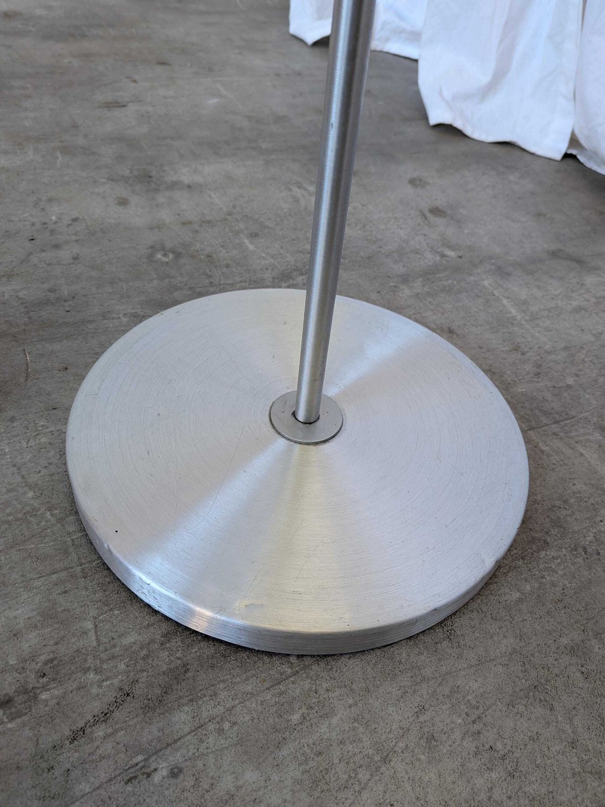 photo for sale Vintage Adjustable Floor Lamp / Metal Adjustable Gooseneck Reading Light