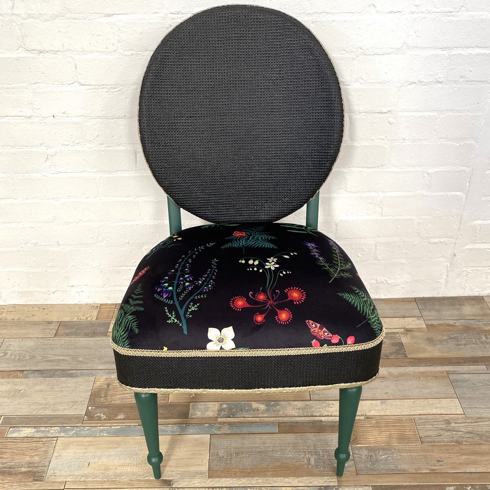French Style Lloyd Loom Chair, 1950s