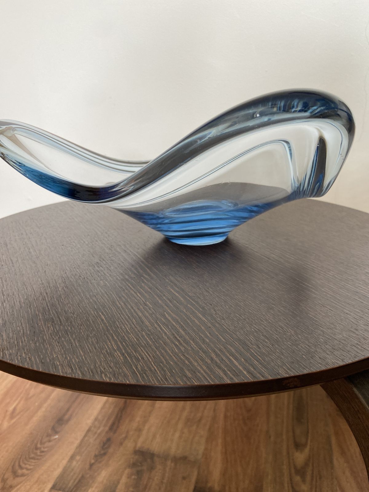 Large Modernist 60’s Glass Bowl By Per Lütken. photo furniture