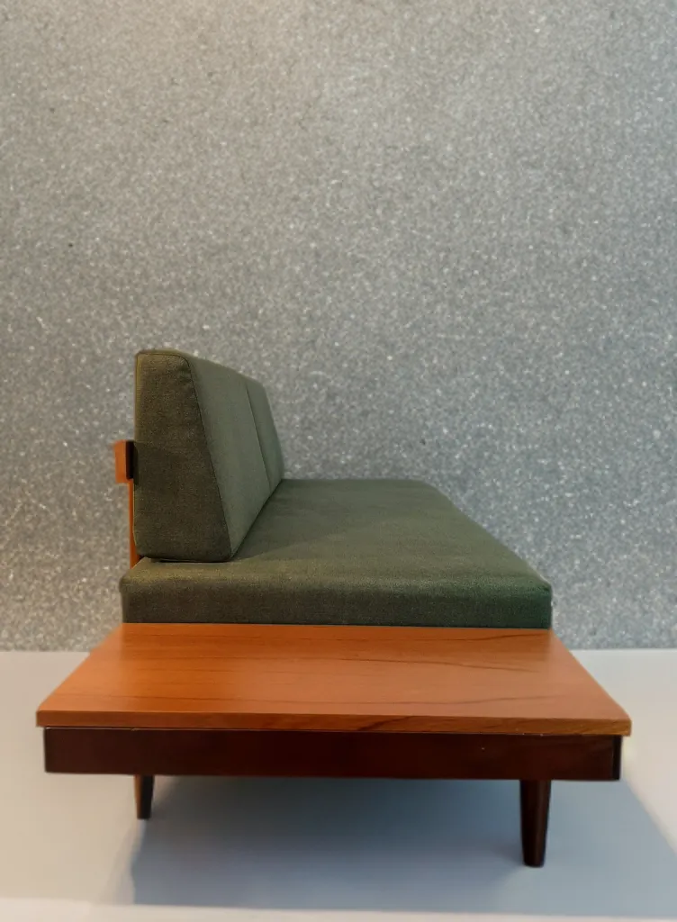 Scandinavian Mid Century Daybed In Teak By Ekornes,  1960s photo 1900.0