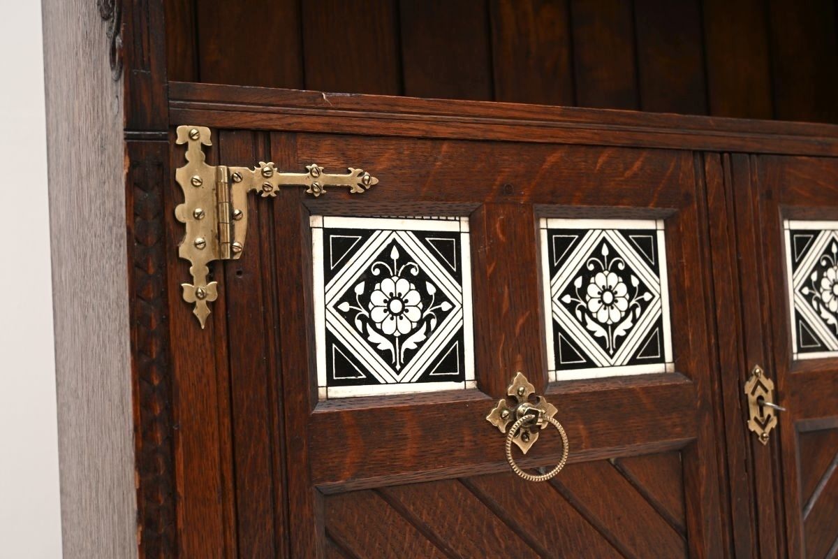 Antique Aesthetic Movement Cabinet By John Moyr Smith photo vinterior
