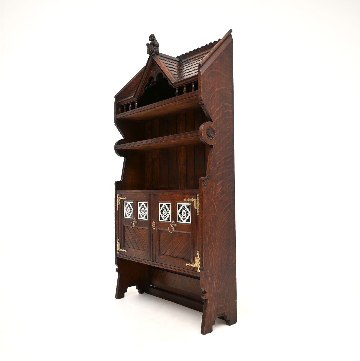 photo for sale Antique Aesthetic Movement Cabinet By John Moyr Smith