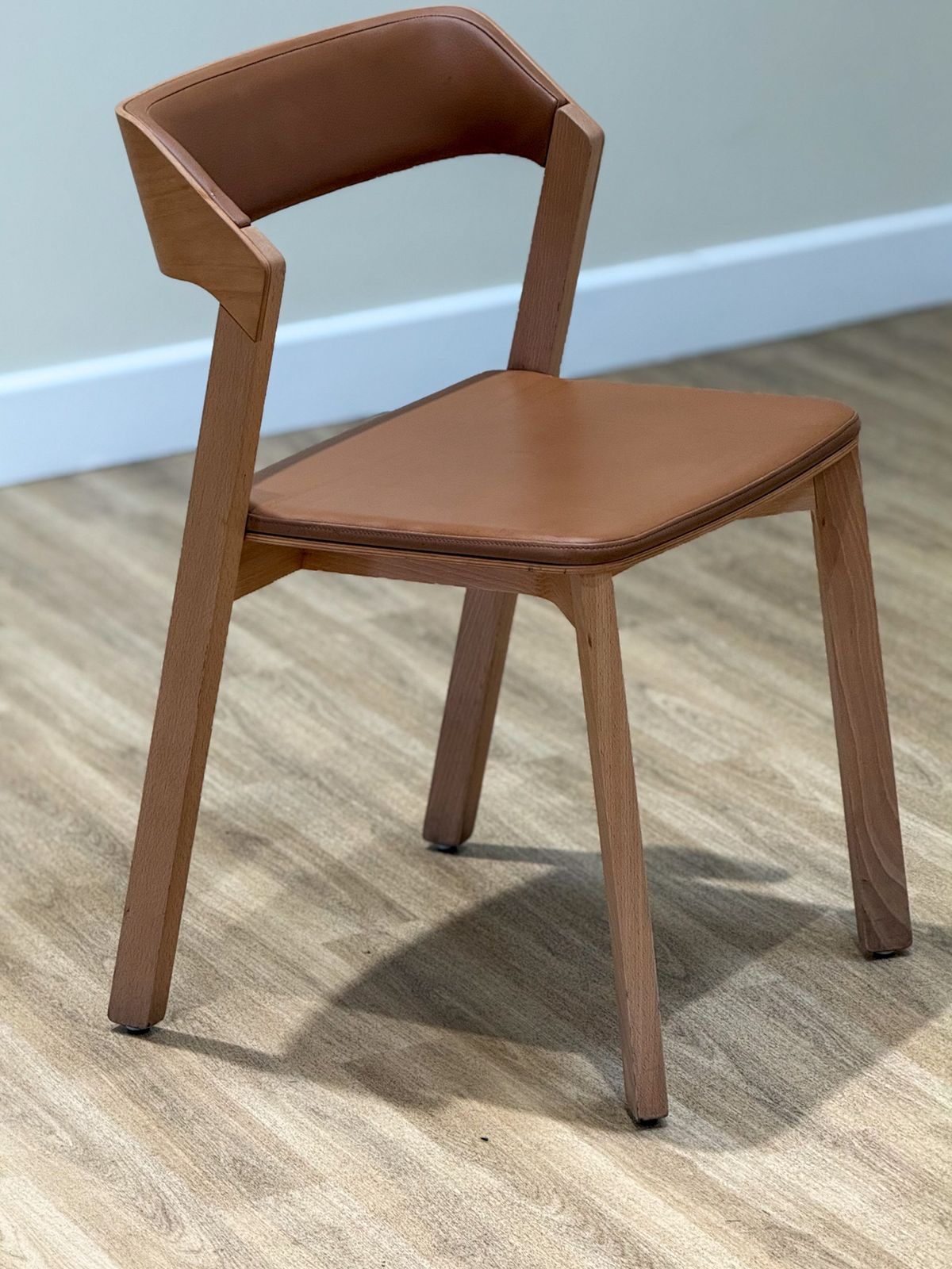 Set Of Four Merano Chairs In Beech By Alexander Gufler For Ton photo vintage