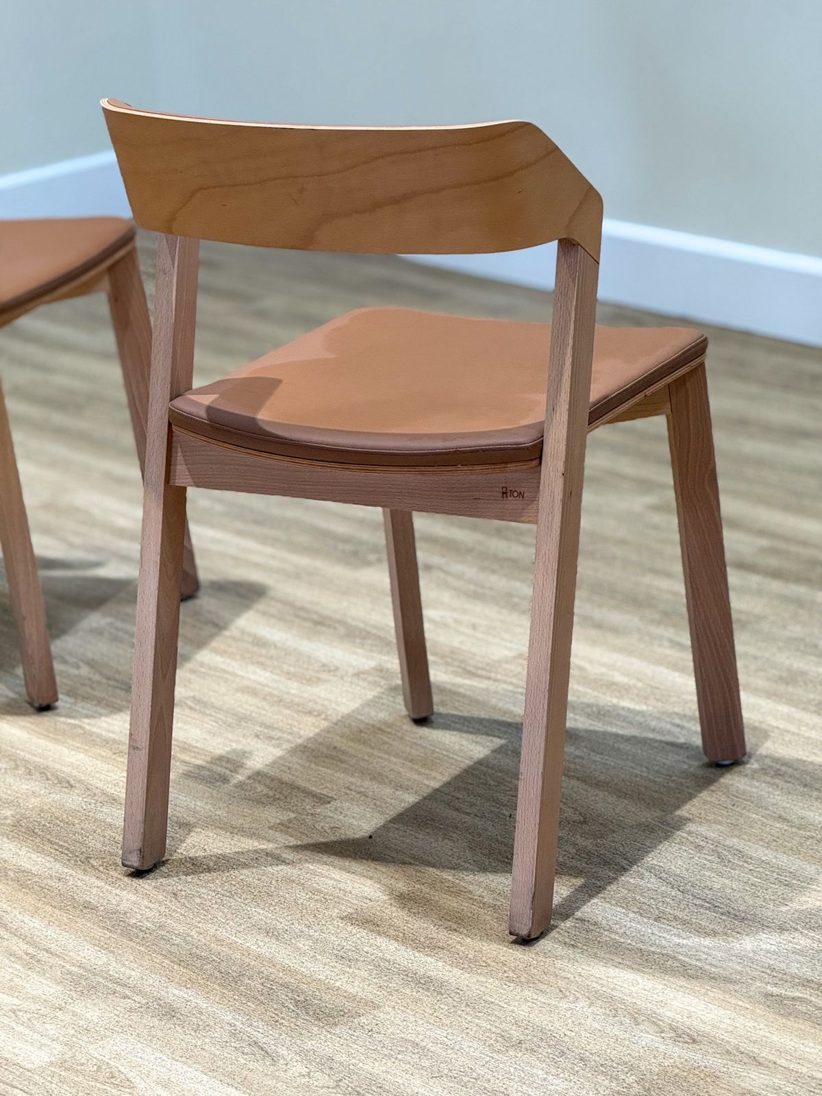 photo furniture Set Of Four Merano Chairs In Beech By Alexander Gufler For Ton
