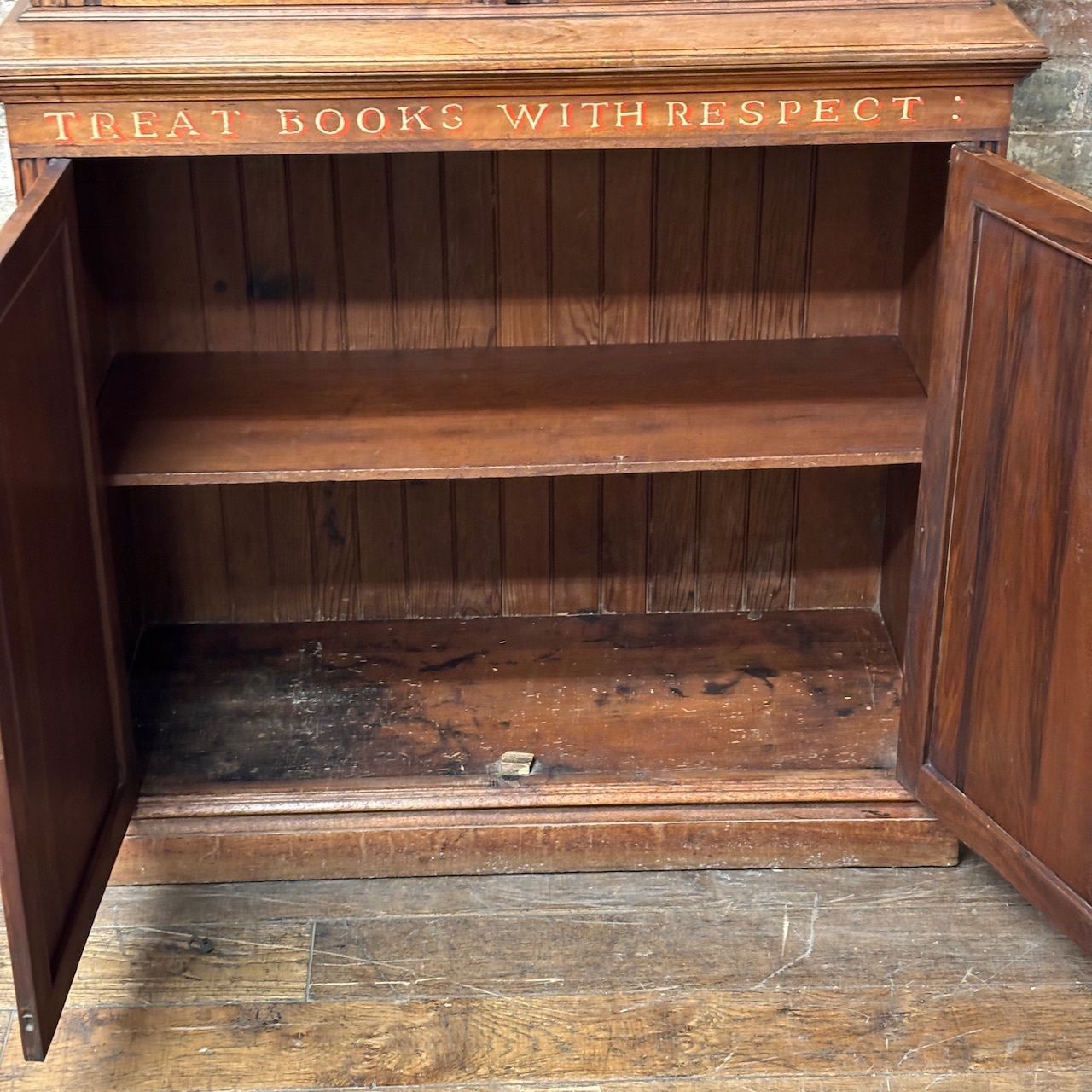 1920s School Library Cabinet photo vinterior
