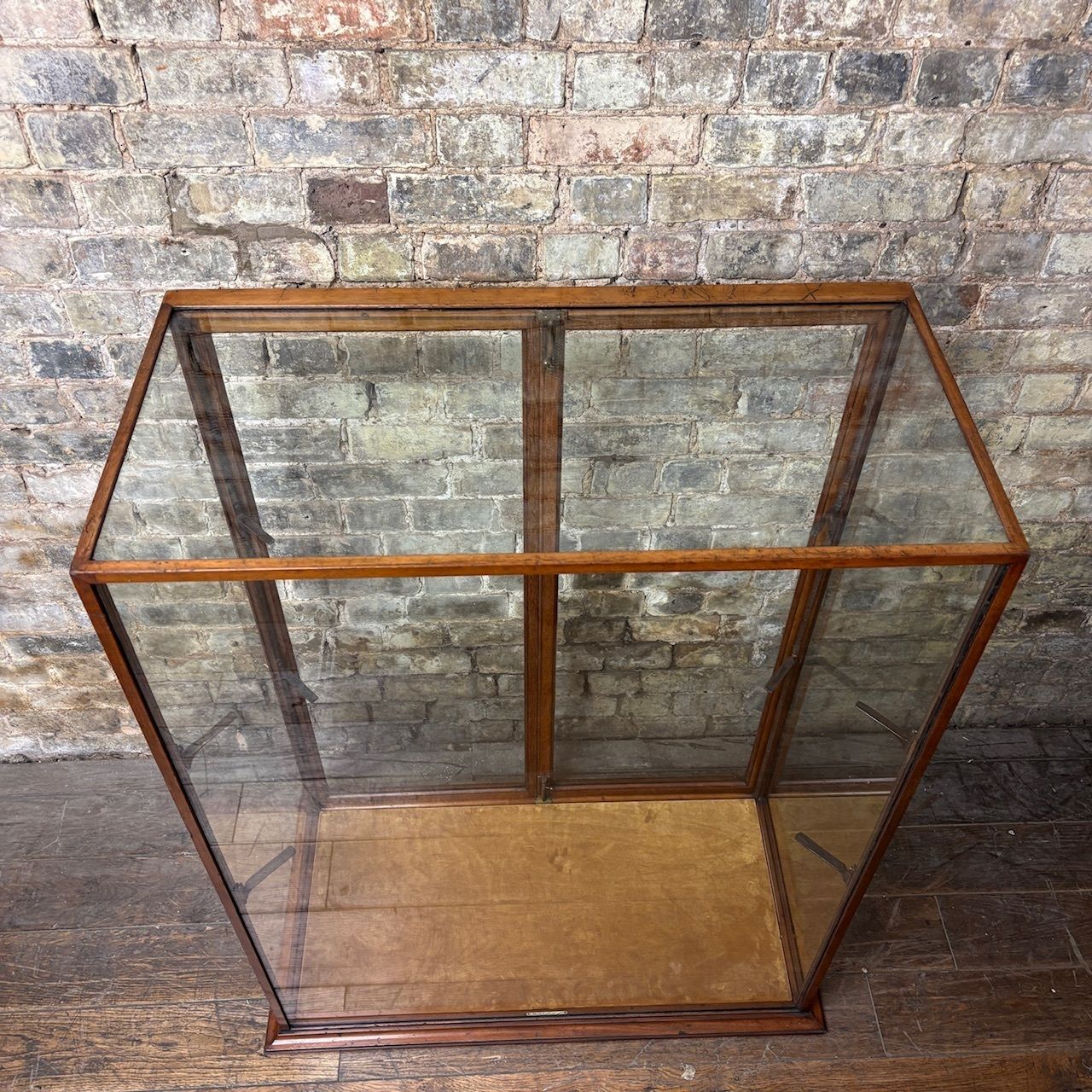 1920s F. Sage & Co. Mahogany Shop Display Cabinet photo furniture