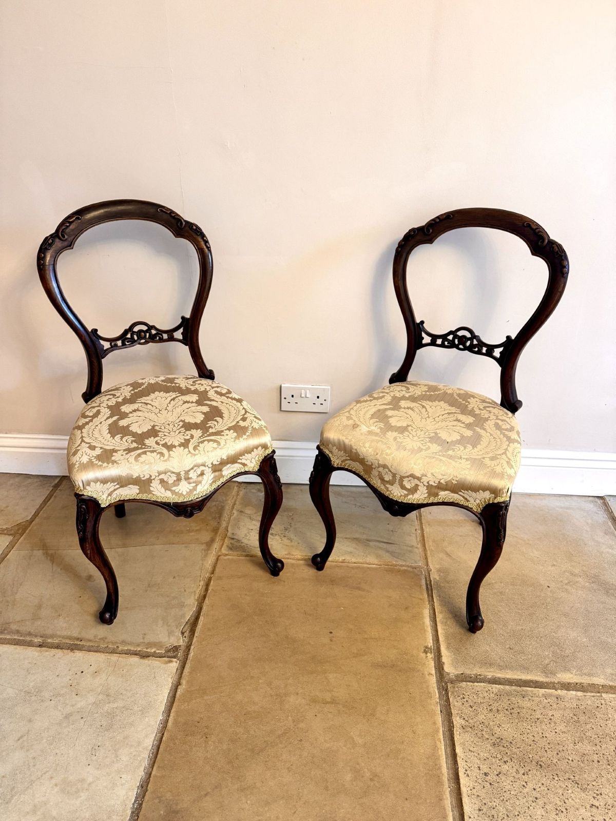 Quality Set Of Six Victorian Rosewood Dining Chairs photo buy