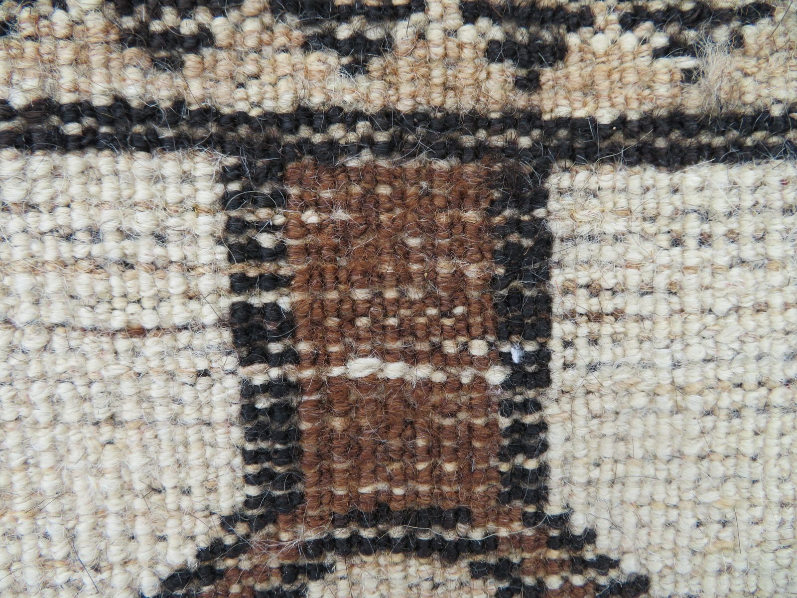 photo buy Antique Gabbeh Long Tribal Rug. 239cm X 117cm.