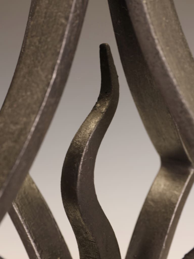 Hand Forged Iron Fireside Companion Set | Arts & Crafts / Early 20th Century photo buy