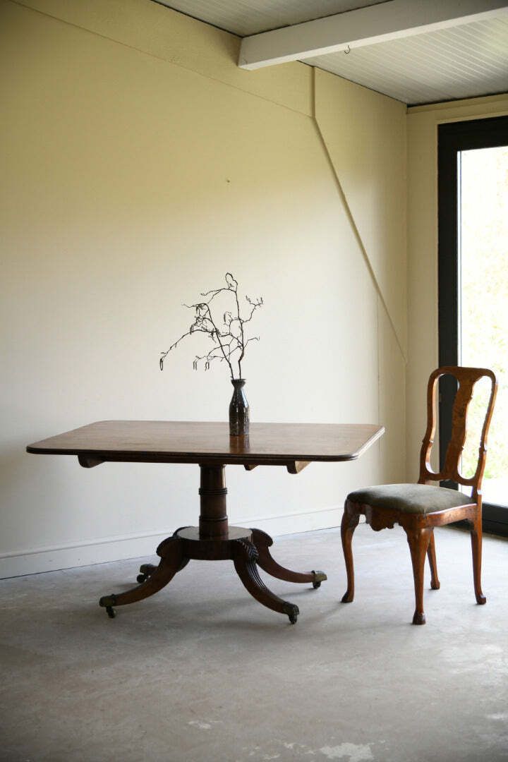 Regency Style Tilt Top Mahogany Table photo vinterior