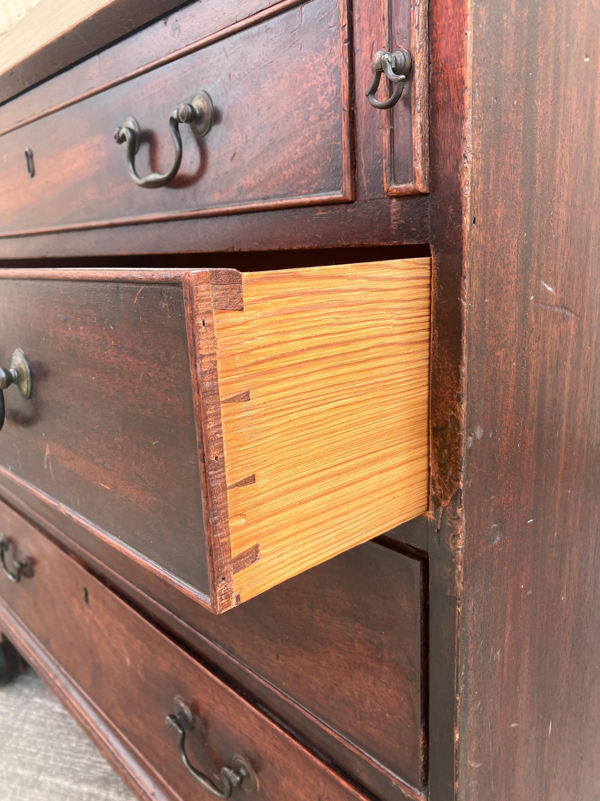photo buy Victorian Mahogany Fall Front Secretaire Desk, Antique, 1890