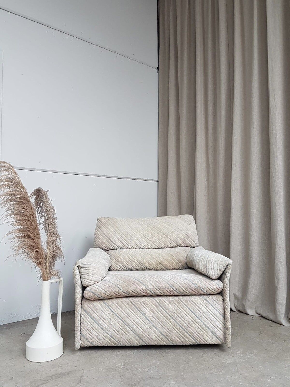 Vtg Mid Century Italian Armchair Lounge Chair By Alberto Rosselli Saporiti Rc75 photo Furniture