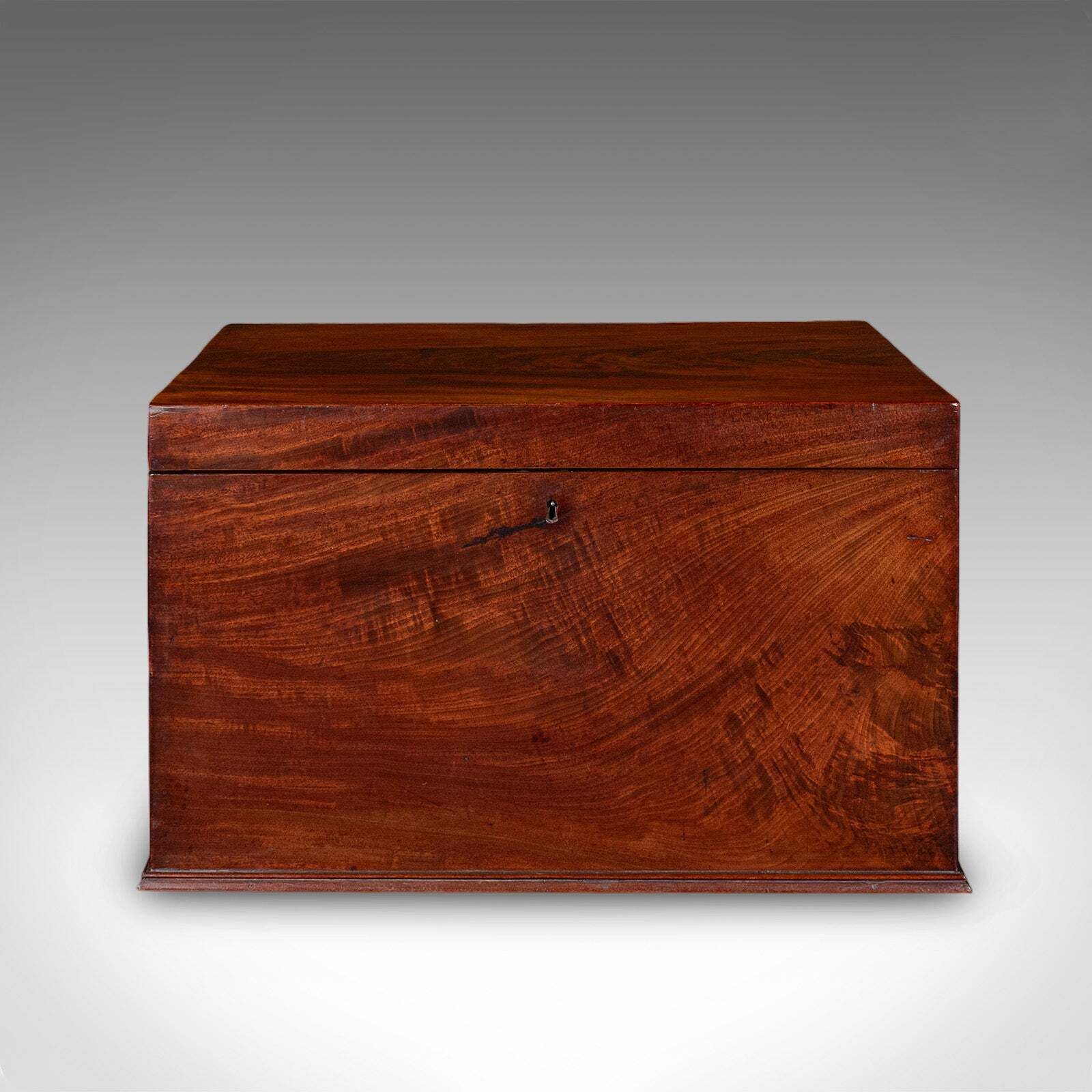 Antique Hunting Day Cellarette, Irish, Wine Storage Box, Gillingtons, Regency photo for sale