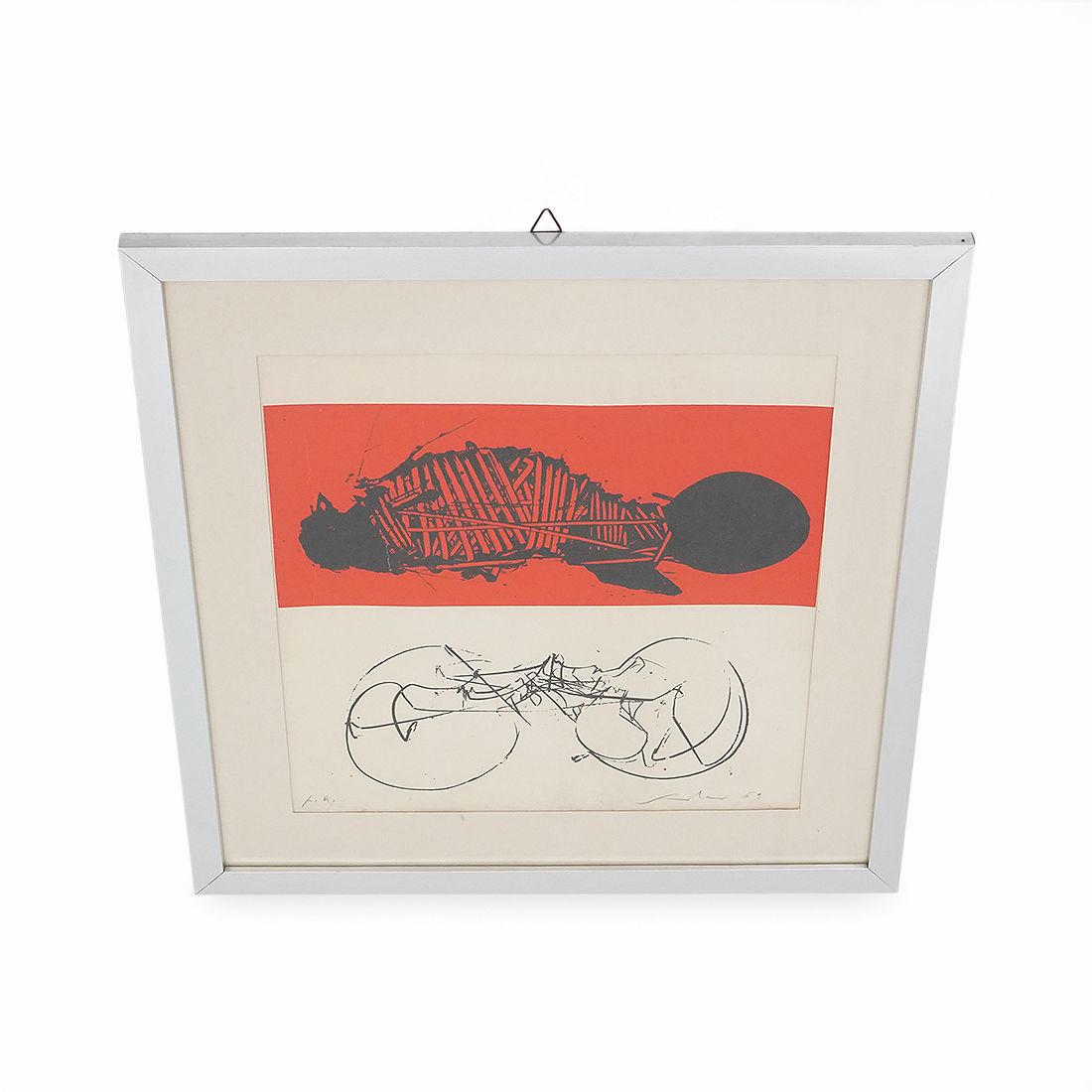 Art Emilio Scanavino, Silkscreen, Artist's Proof, 1969 photo