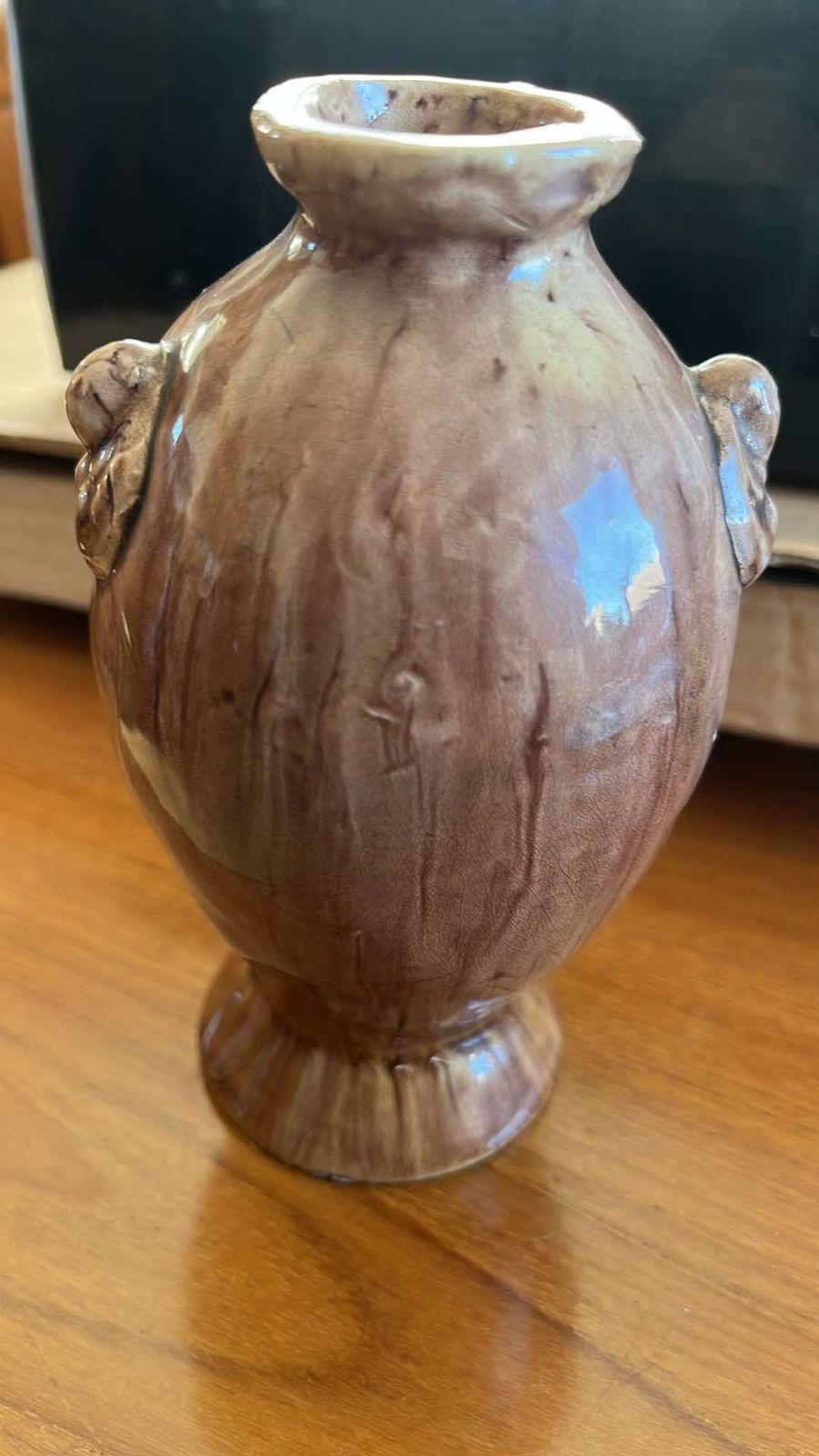 Antique Japanese Banko Ware Ceramic Vases photo vinterior