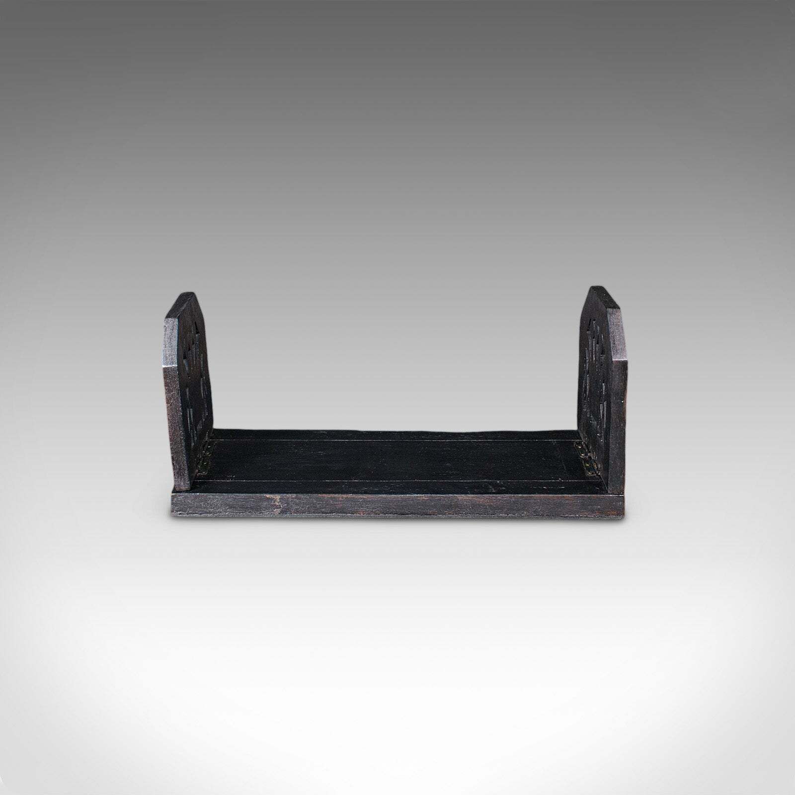 Antique Extending Book Slide, English, Ebonised, Novel Rest, Victorian, C.1870 photo Furniture