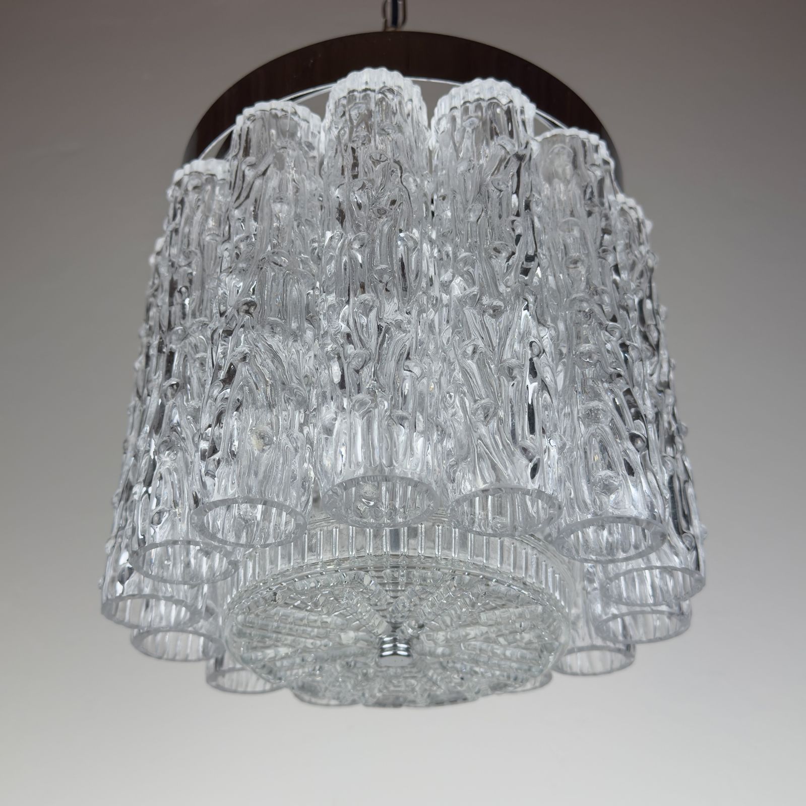 photo furniture Vintage Murano Glass Chandelier Tronchi By Toni Zuccheri For Venini, Italy 1960s