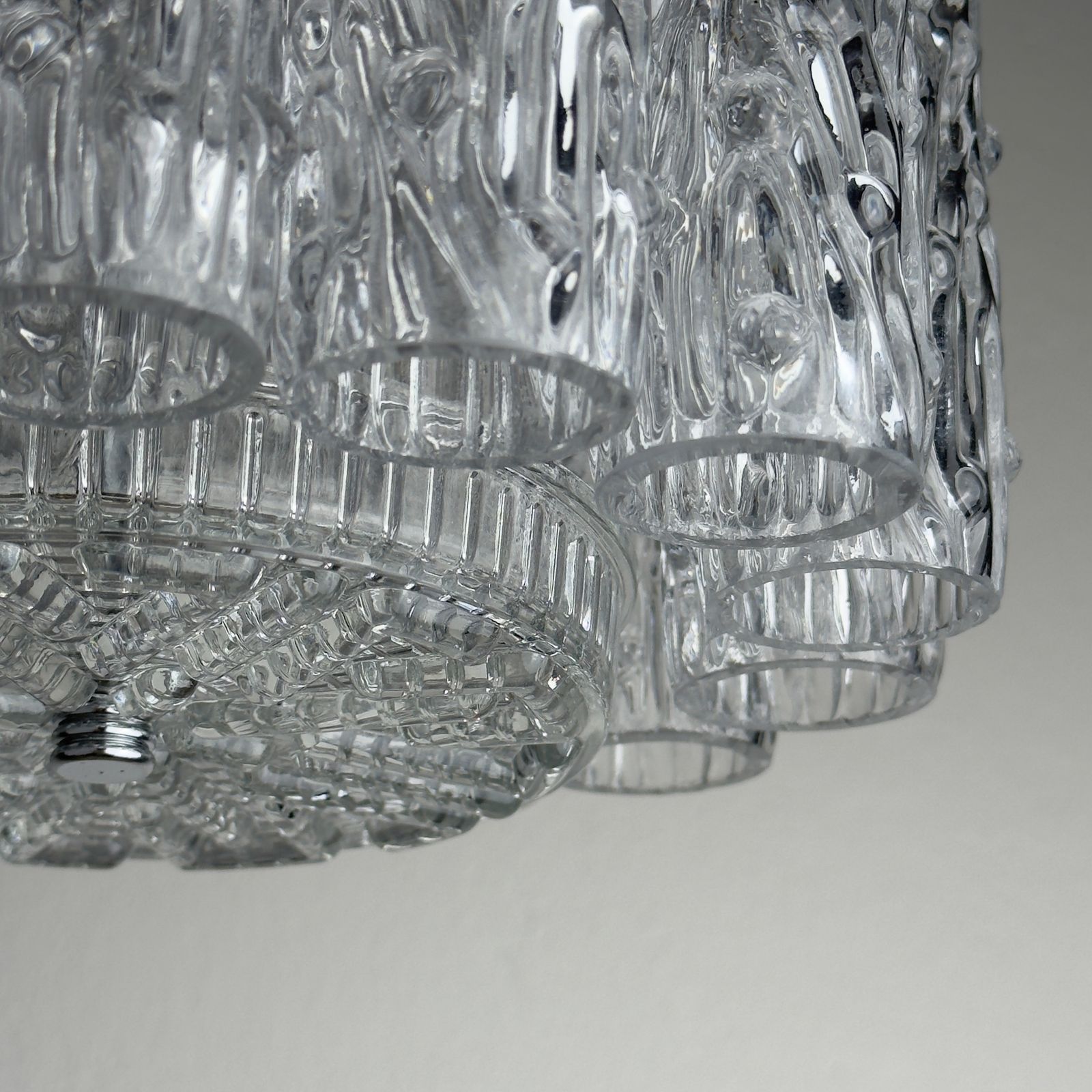 photo buy Vintage Murano Glass Chandelier Tronchi By Toni Zuccheri For Venini, Italy 1960s
