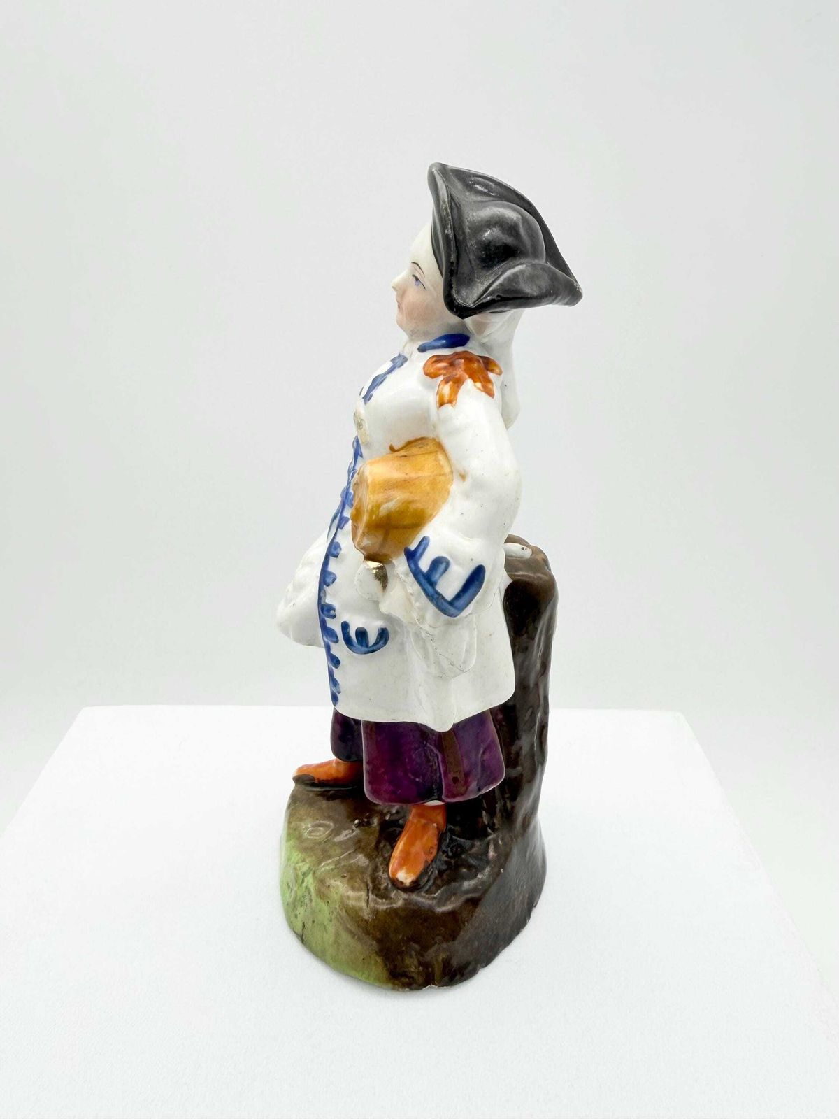 Antique Dresden Sailor Figurine, Hand Painted German Figurine, Collectible European Figurine photo for sale