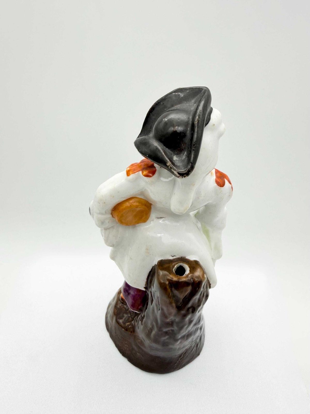 photo for sale Antique Dresden Sailor Figurine, Hand Painted German Figurine, Collectible European Figurine